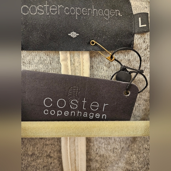 NWT - Cardigan with Draped Front - Coster Copenhagen - Off White - Size L - Picture 5 of 16